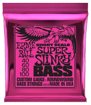 Ernie Ball 2854 - Short Scale Super Slinky Bass