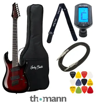 Harley Benton MultiScale-7 TPB Bundle