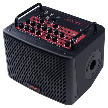 JOYO BSK-40 | 40 Watt Battery and Mains Acoustic Amplifier | Digital effects
