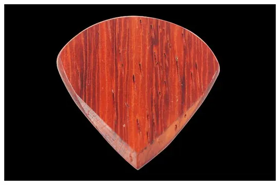 Tone Grown Picks Holz- Plektrum Padouk Jazz