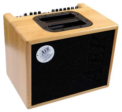 AER Compact 60 Natural Oak Solid State Acoustic Combo Amp
