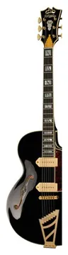 DAngelico Excel 59 Solid Black