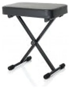 Bespeco SH7EX Panca Pianoforte in Metallo Cuscino Cm 53X30X7 Regolabile