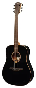 LAG T118D-BLK Chitarra Acustica Dreadnought Black