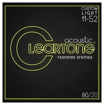 Cleartone Encordoamento Violao Aco 011 Custom Light Cleartone 7611