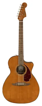 Fender Newporter Player Mocha Chitarra Acustica Elettrificata