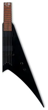 ESP LTD HEX-200 Nergal Signature Electric Guitar in Black Satin