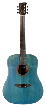 Tonante VGAC1954BW41 Linha Coral Folk 41" de Aço Blue Wood C/ Afinador e Tampo Sólido