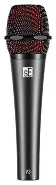 sE electronics V3 Dynamisches Gesangsmikrofon (Niere), schwarz