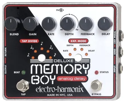 Electro-Harmonix Deluxe Memory Boy Analog delay with Tap Tempo