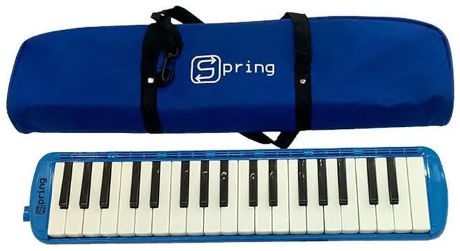 Soundvoice Escaleta Spring 37 teclas com Capa Azul