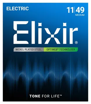 Elixir Optiweb .011 - .049 Mediums