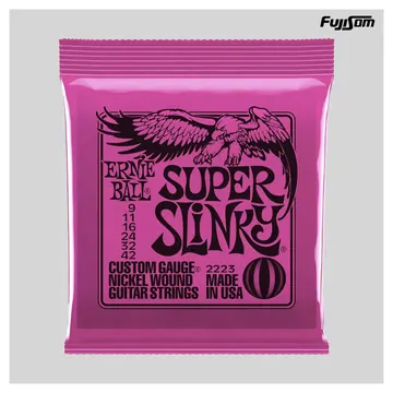 Ernie Ball Encordoamento Ernie Ball Para Guitarra 2223 009 Super Slinky| Fujisom