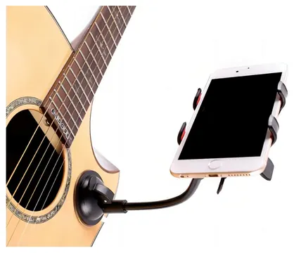 Apextone | GTP01 Suction phone holder | can be attached to guitar | adjustable