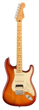 Fender American Professional II Stratocaster HSS, Maple Fingerboard, Sienna Sunburst