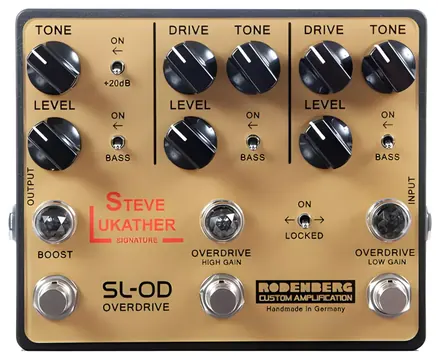 Rodenberg SL-OD Steve Lukather Signature Double Overdrive / Clean Boost