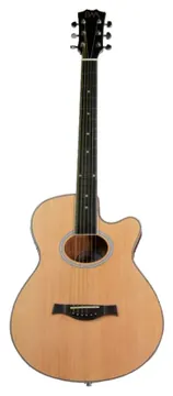 EWA Flat Cutaway Aço SOL FTCE Natural Satin EQ