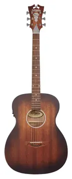D`Angelico D'Angelico DAPLSOMAGDCP PREMIER TAMMANY Series Tammany LS Orchestra Chitarra Acustica Elettrificata Aged Mahogany