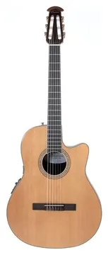 Ovation Celebrity Standard Nylon Mid Depth CS24C-4 Natural Chitarra classica elettrificata