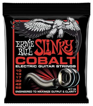 Ernie Ball Electric Guitar Strings Ernie Ball 10-52 Cobalt Slinky 100% Genuine