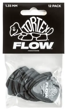 Dunlop Tortex Flow Std. Picks 1,35 Player's Pack 12 Stück