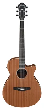 Ibanez AEG7MH Open Pore Natural Westerngitaar met Element
