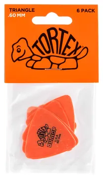 Dunlop Tortex Triangle 0.60 Player's Pack 6 Stück
