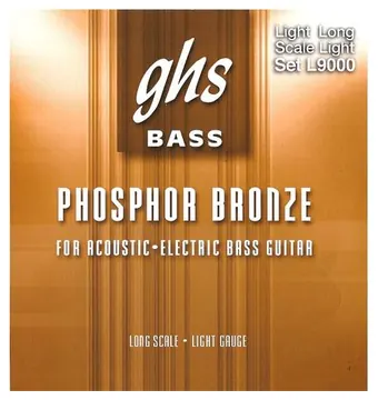 GHS Acoustic Bass Phosphor Bronze 040/096 9000L
