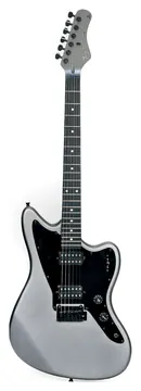 Tagima Jazzmaster 2H Metalic Deep Silver/Black TW-62 - Tagima