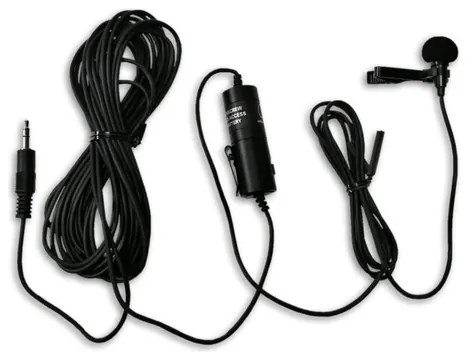 Microfone de Pinça e Lapela Audio Technica ATR3350X Condensador