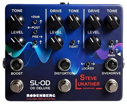Rodenberg SL-OD Deluxe Steve Lukather Signature Overdrive/Distortion/Clean Boost