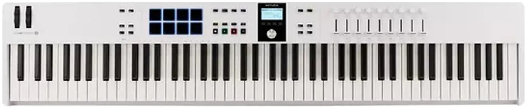 Arturia KEYLAB ESSENTIAL 88 MK3 WHITE Tastiera MIDI USB 88 Tasti, Bianco