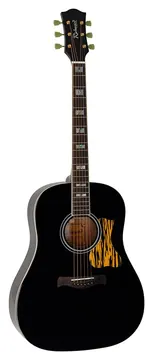 Richwood Heritage Series HSDS-42-BK dreadnought guitar with solid spruce top