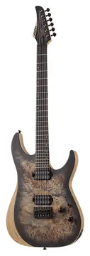 Schecter Reaper 6 Holzkohle-Burst