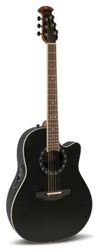 Ovation Standard Balladeer Deep Contour Cutaway Noir 2771AX-5-G