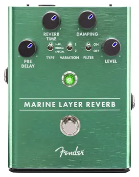 Fender Marine Layer Reverb Effektgerät für E-Gitarre, Stompbox