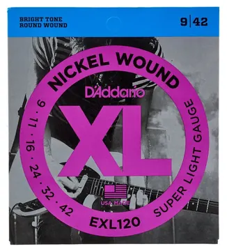 Encordoamento EXL120 Daddario (CONJ.3)