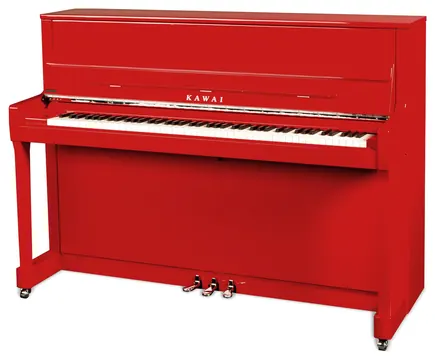 Kawai K-200 Klavier Ferrari Rot – Höhe 114 cm, Millennium-III-Mechanik mit ABS-Carbon, Mechanikbalken aus Aluminium