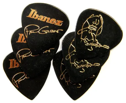 Ibanez B1000PG-BK - Paul Gilbert 6 Stück Schwarz 1,0MM Heavy Picks