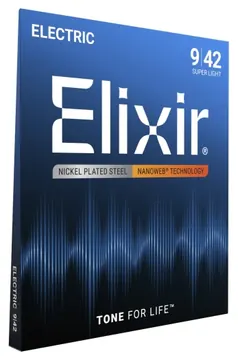 Elixir 12002 electric nanoweb xl 09-42
