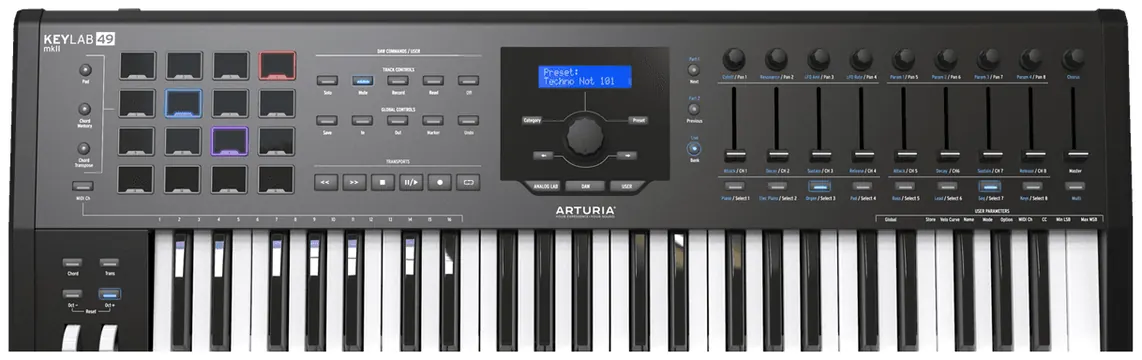 Arturia KEYLABMKII49-BK noir