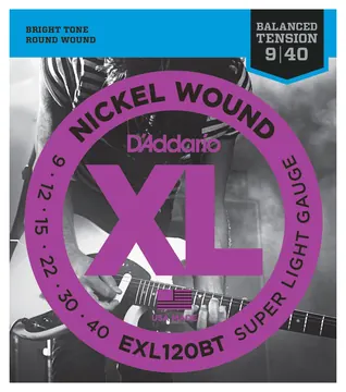 D'Addario EXL120BT .009-.040 Balanced Tension