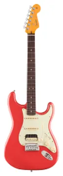 Fender AMERICAN ULTRA LUXE VINTAGE 60S STRATOCASTER HSS Fiesta Red