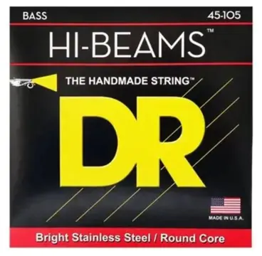 Gewa DR Bassgitarrensaiten HI-BEAM 4-string MR-45 Round Core 105