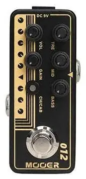 Mooer Micro Preamp US Gold 100