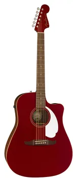 Fender Redondo Player WN Candy Apple Red