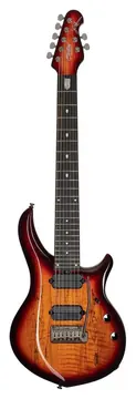 Sterling By Musicman Majesty 7 Dimarzio Blood Orange Burst