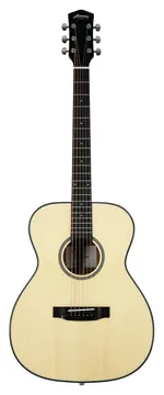 Harmony Foundation Series Terra FS OM Acoustic Guitar, Natural Gloss