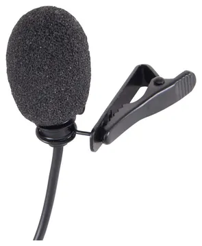 Eikon lch100se microfono lavalier nero mini jack stereo
