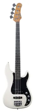 Eko PJ-400 VINTAGE WHITE Basso elettrico a 4 corde serie "Tribute 400", 21 Tasti